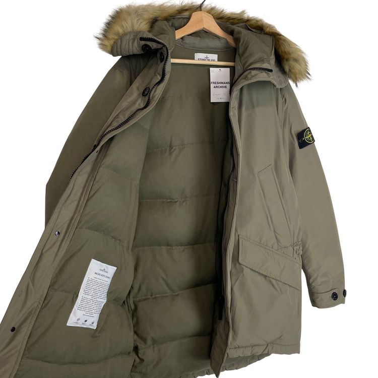 Stone Island AW 2018 Micro Reps Down Parka Jacket XL imagen 9