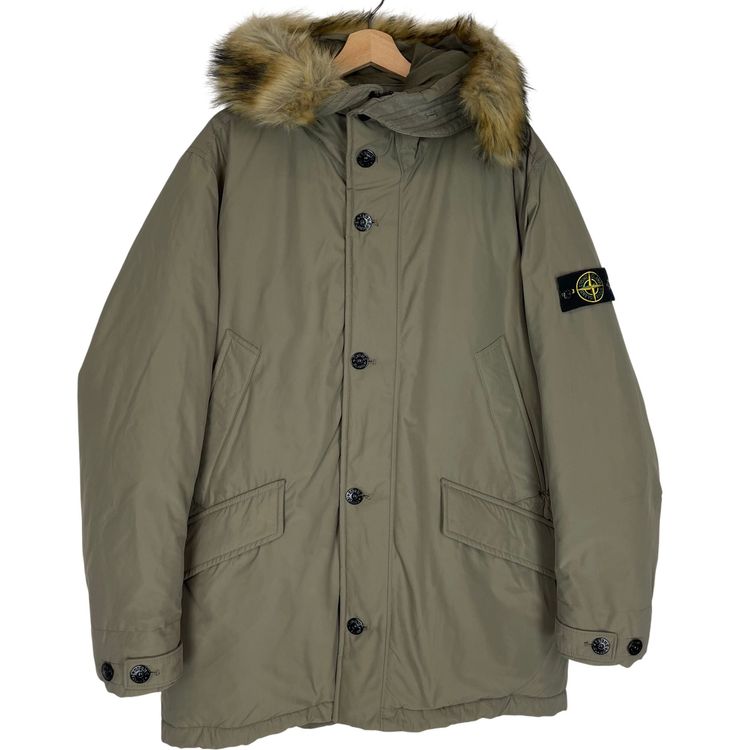 Stone Island AW 2018 Micro Reps Down Parka Jacket XL image 1