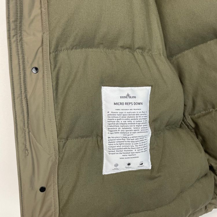 Stone Island AW 2018 Micro Reps Down Parka Jacket XL imagen 10