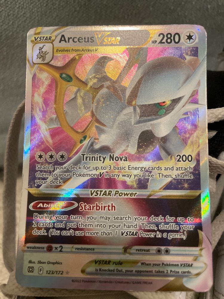 Pokémon Arceus Vstar Pokémon Card product image