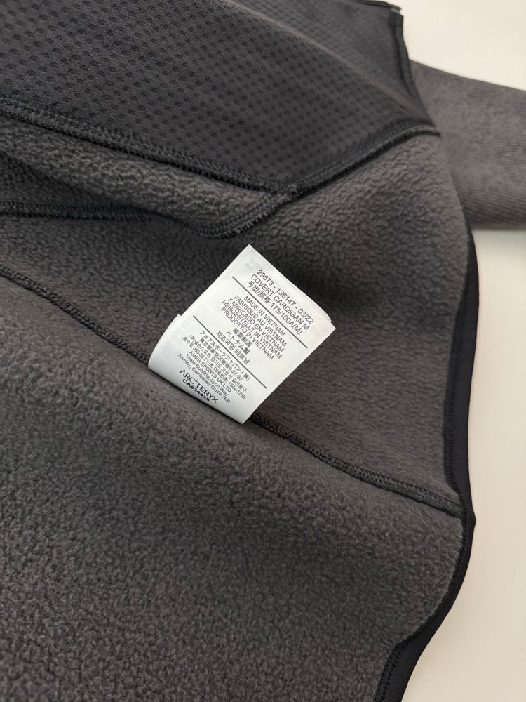 Arc’teryx Covert Cardigan Grey Men’s M Medium image 5