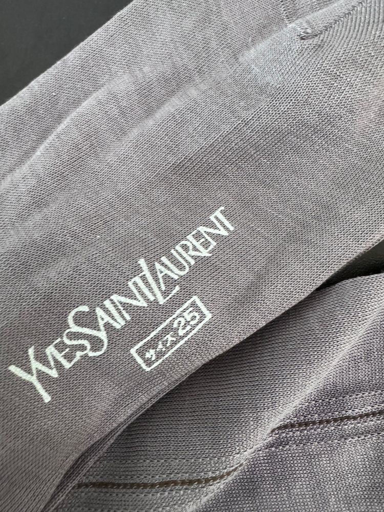 Yves Saint Laurent grey socks 3