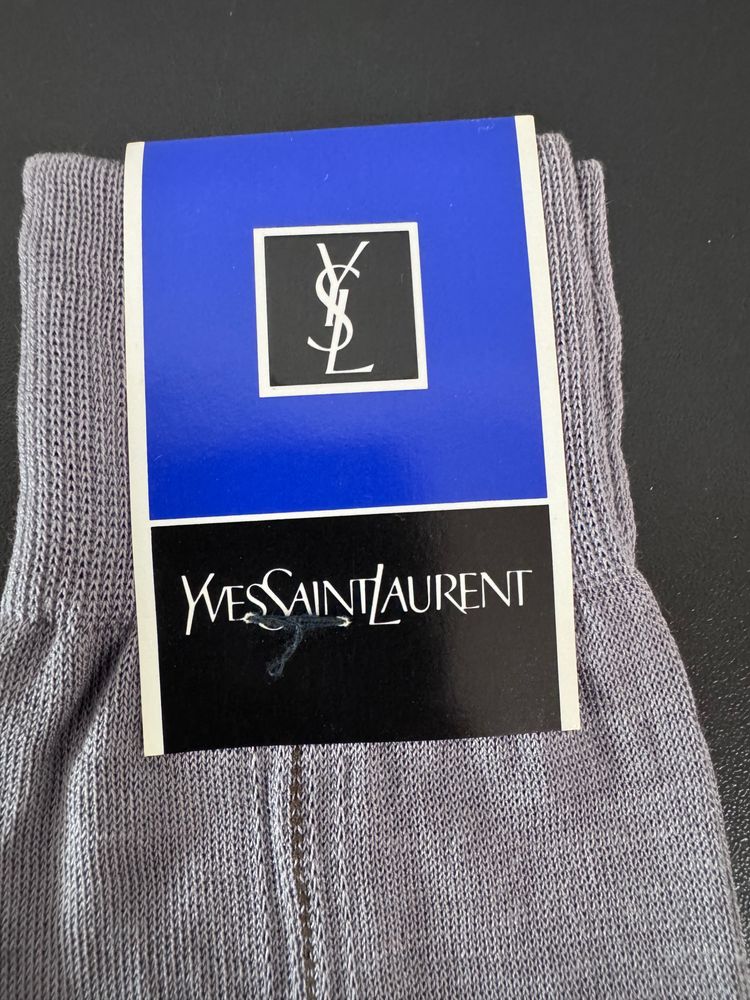 Yves Saint Laurent grey socks 2
