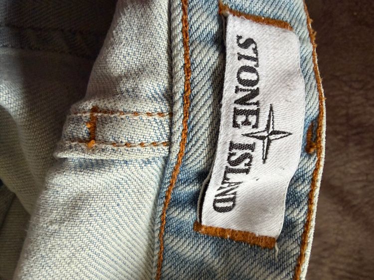 Stone Island Light Blue Denim Jeans image 7