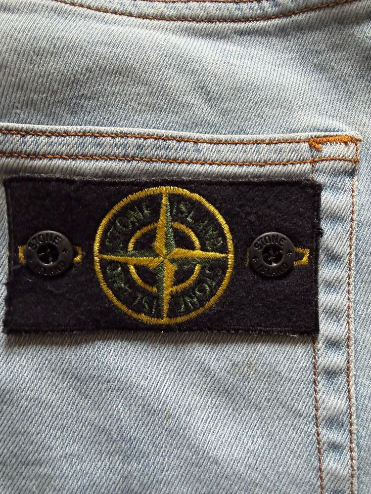 Stone Island Light Blue Denim Jeans image 2