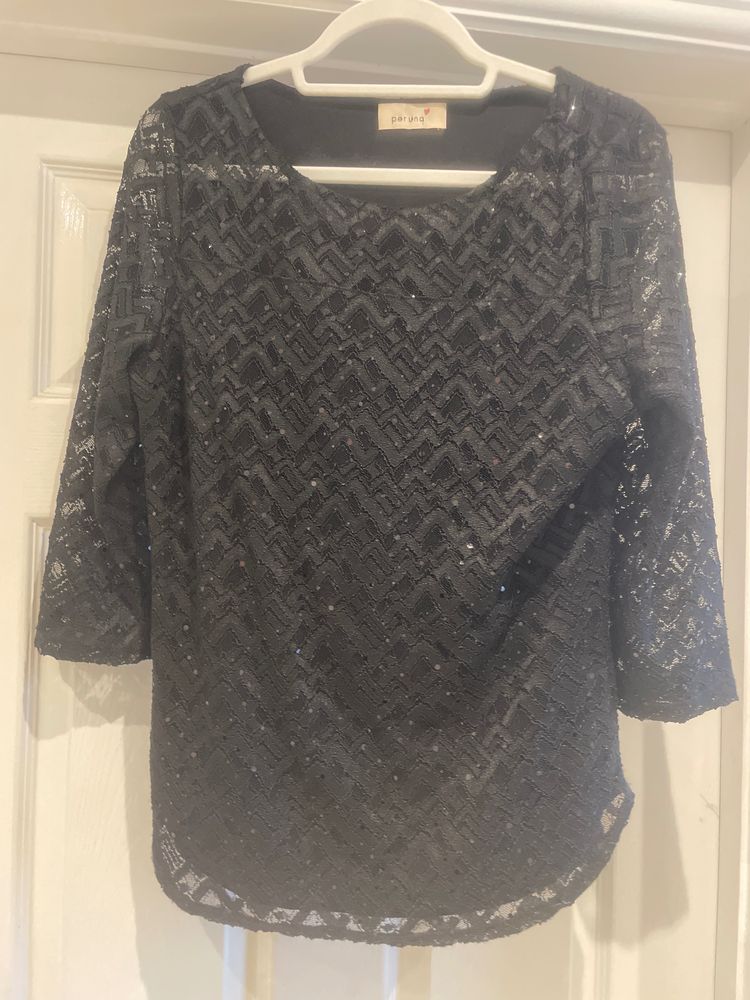 Black Lace Top
