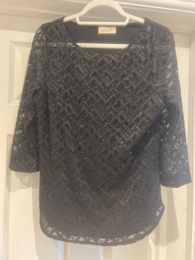 Black Lace Top