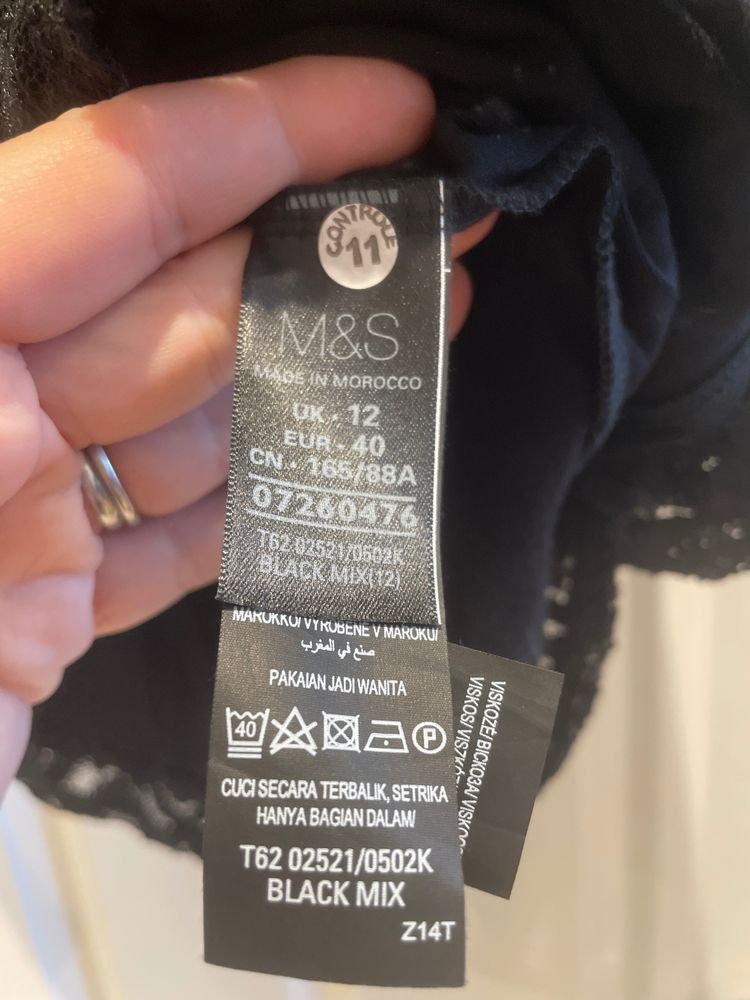 Black Lace Top obraz 2
