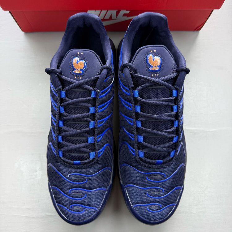 Immagine di Nike Air Max Plus TN Size UK 9.5 OG French Football Federation Men's IQ0170-400 7