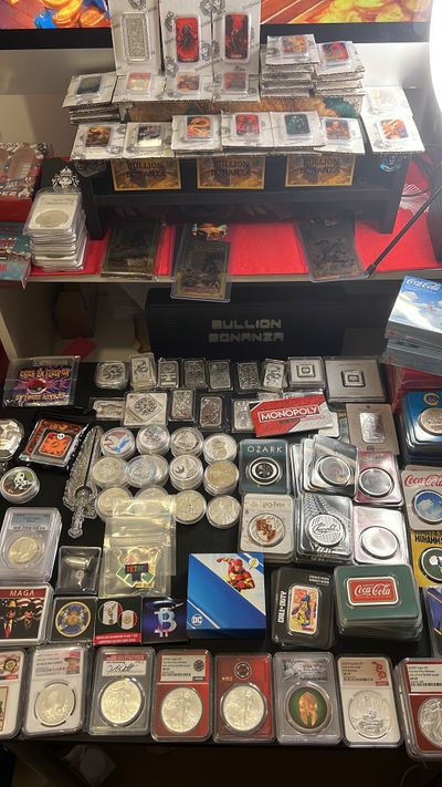 Bullion Item shown on screen