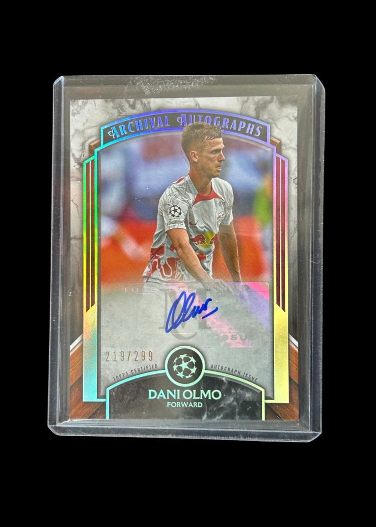 Dani Olmo AUTO /299 TOPPS Museum image 1