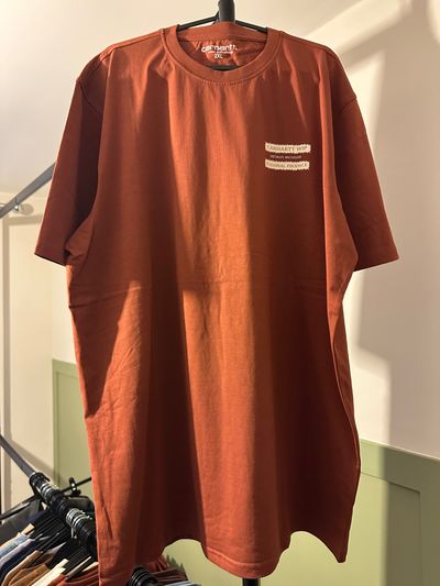 Carhartt Wip Red/Brown Graphic T-Shirt