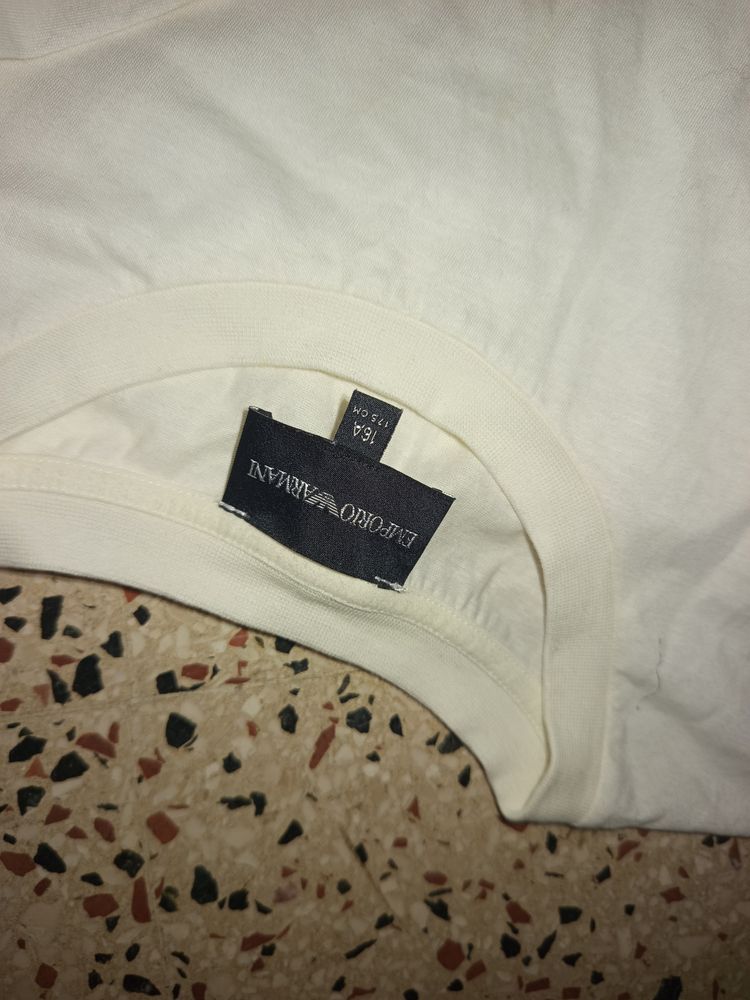 Emporio Armani White T-Shirt image 3