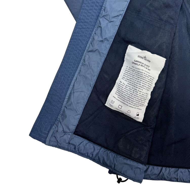 Chaqueta Garment Dyed Crinkle Reps R-NY Azul - talla L image 8