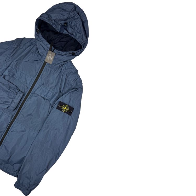 Chaqueta Garment Dyed Crinkle Reps R-NY Azul - talla L image 3