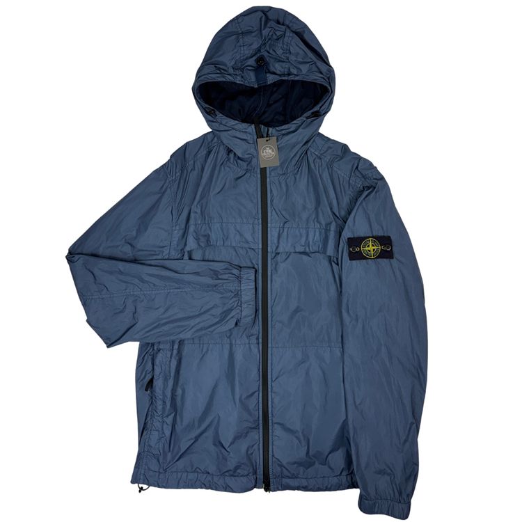 Chaqueta Garment Dyed Crinkle Reps R-NY Azul - talla L