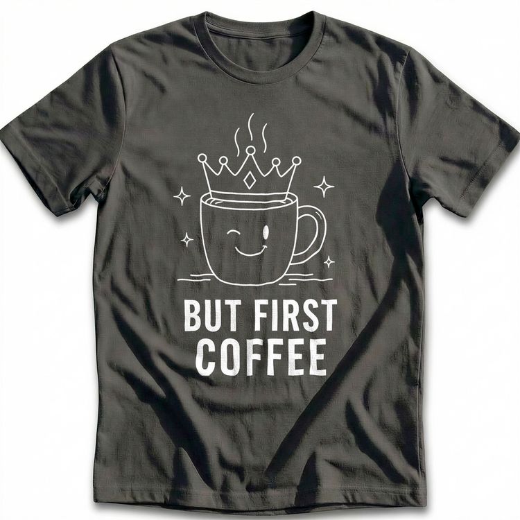 But First Coffee T-Shirt AU image 4