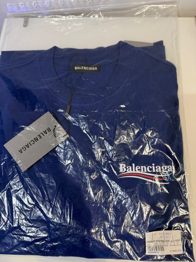 Balenciaga Blue Shirt