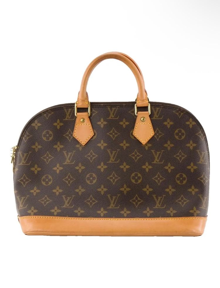 Louis Vuitton Monogram Canvas Handbag Alma