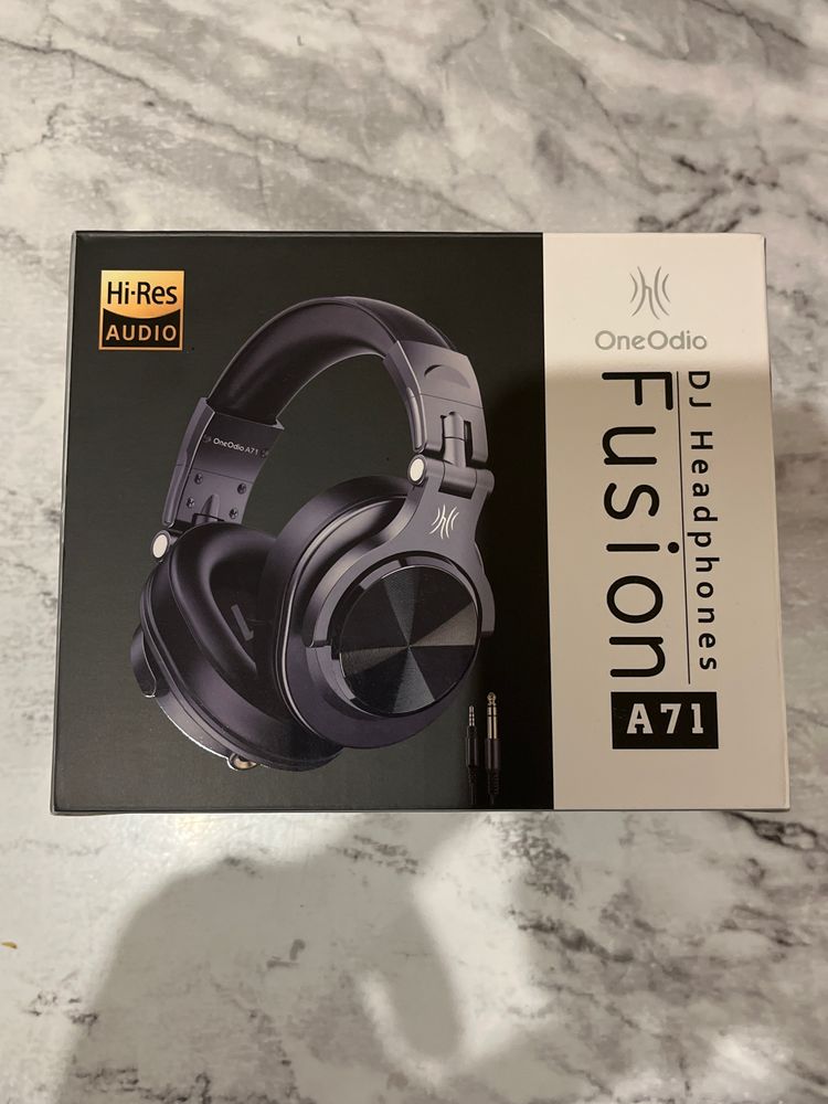 1-ONE NEW OneOdio Fusion A71 Hi-Res DJ Headphones, Full Box, Extra Cables Included, Studio Quality Sound, Deep Bass, Ready to Gaming/DJ/Music product image