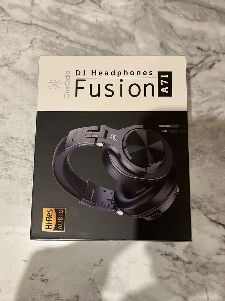 NEW OneOdio Fusion A71 Hi-Res DJ Headphones, Full Box, Extra Cables Included, Studio Quality Sound, Deep Bass, Ready to Gaming/DJ/Music image 2