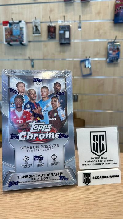 1 Spot - Break x1 Hobby Box Topps Chrome UCC
