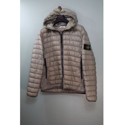 Stone Island Khaki Micro Yarn Down Jacket