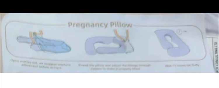Pregnancy Pillow Inflatable Pregnancy Recovery  obraz 3