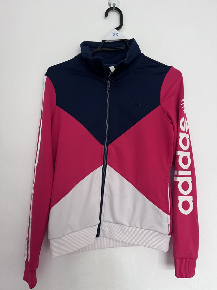 Adidas Color Block Zip-Up Jacket