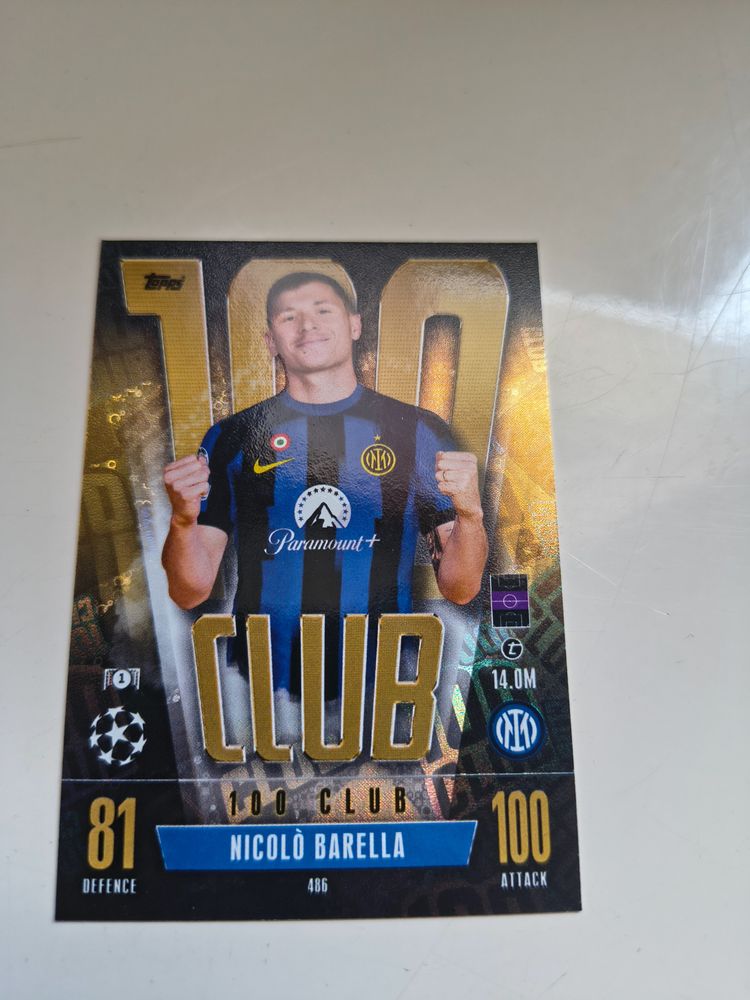 Other Nicolò Barella Football Trading Card product image