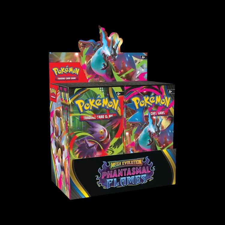Pokémon Trading Card Game Mega Evolution Phantasmal Flames Display Box