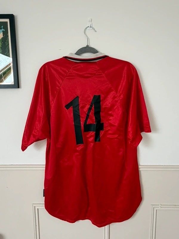 Immagine di Umbro Red Football Shirt 3