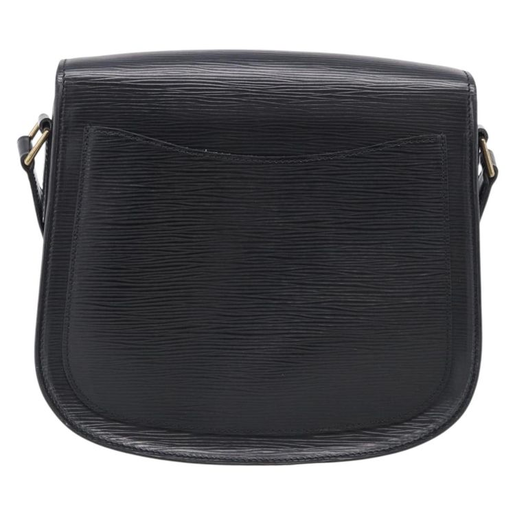 LOUIS VUITTON Epi Saint Cloud GM Shoulder Bag Black Noir M52192 LV Auth 210765A - Jerrillo image 3