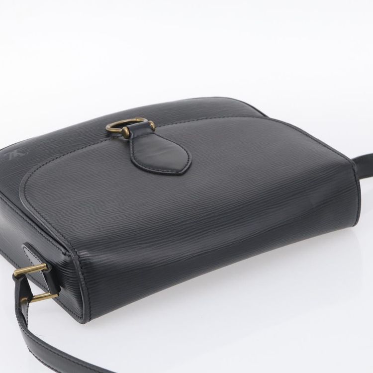 LOUIS VUITTON Epi Saint Cloud GM Shoulder Bag Black Noir M52192 LV Auth 210765A - Jerrillo image 6