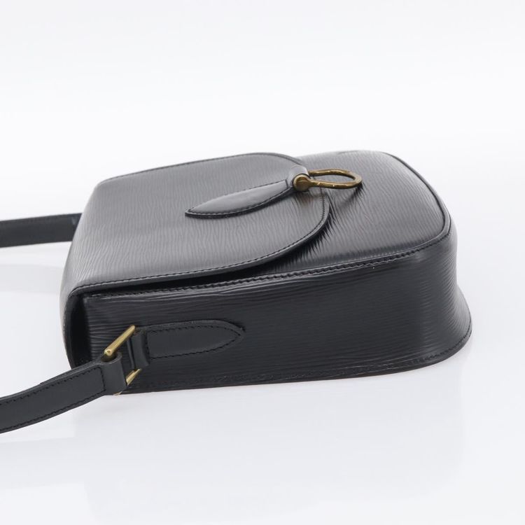 LOUIS VUITTON Epi Saint Cloud GM Shoulder Bag Black Noir M52192 LV Auth 210765A - Jerrillo image 4