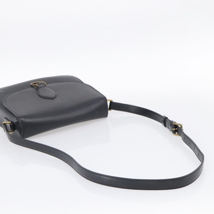 LOUIS VUITTON Epi Saint Cloud GM Shoulder Bag Black Noir M52192 LV Auth 210765A - Jerrillo image 7