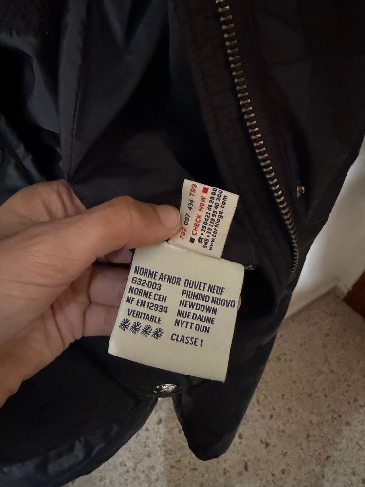 Moncler Black Quilted Parka Coat 4