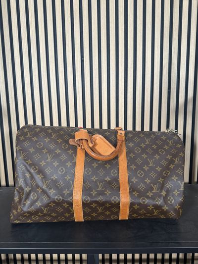 B87 Louis Vuitton Keepal 55 Monogram