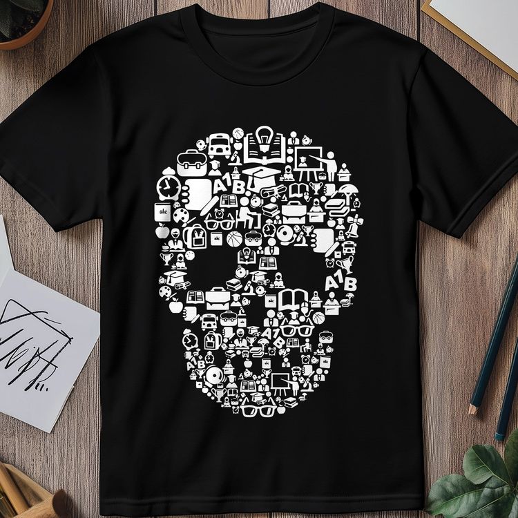 End of School Skull T-Shirt AU 4