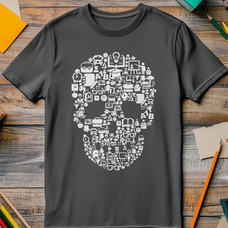 End of School Skull T-Shirt AU 6