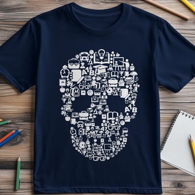 End of School Skull T-Shirt AU 7