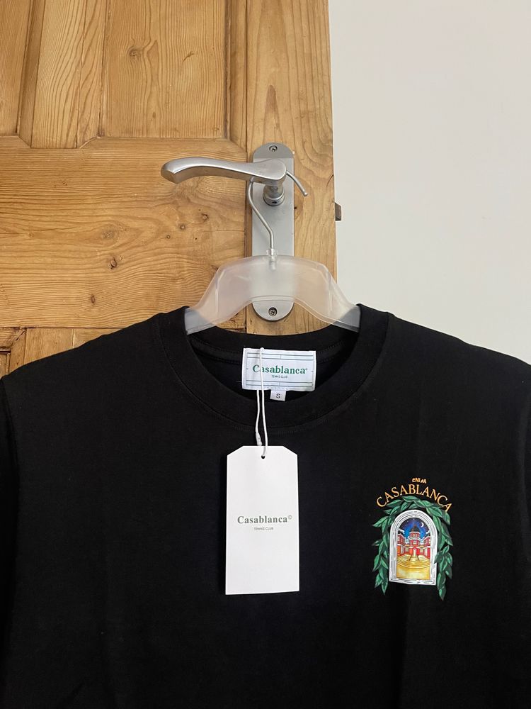 Casablanca Black T-Shirt