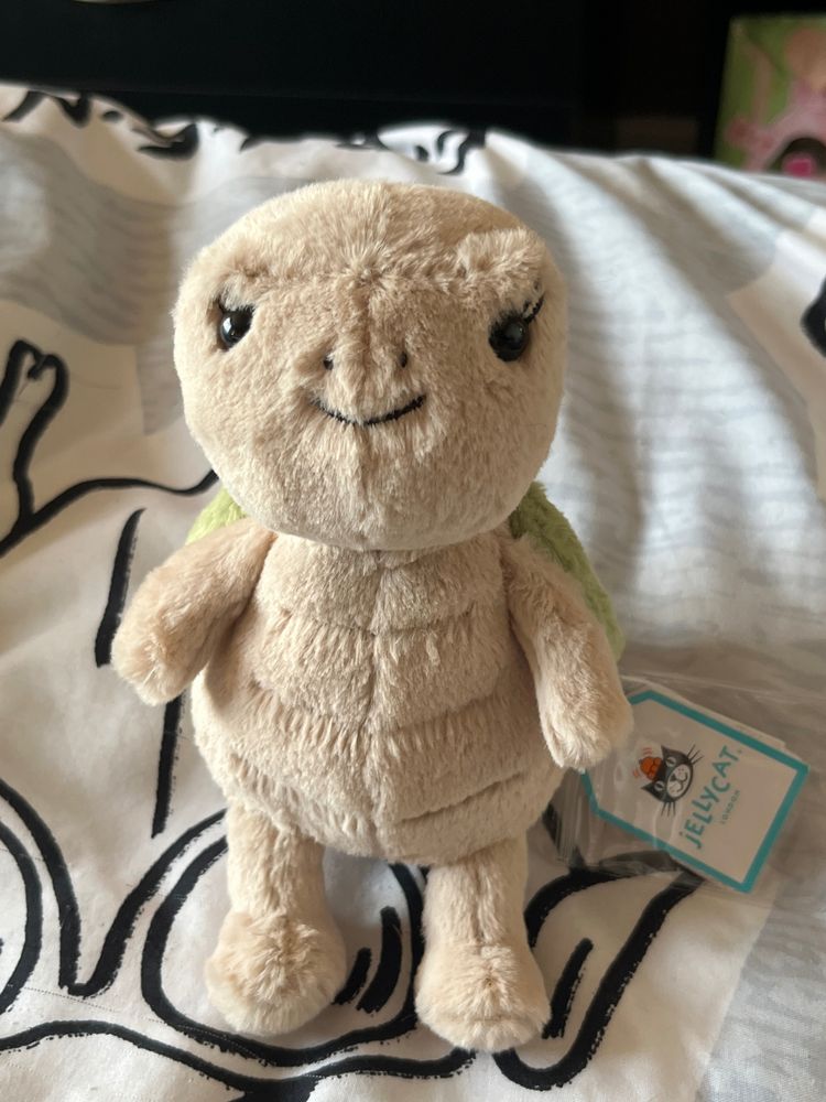 Jellycat Thimble Turtle Plush Toy