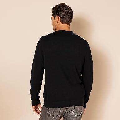 Black Button-Up Cardigan obraz 2