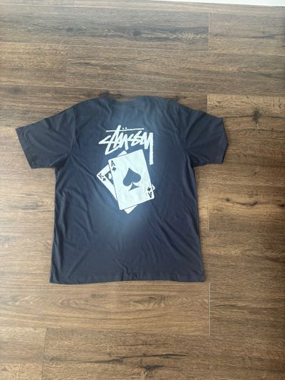 Stussy Black Graphic T-Shirt