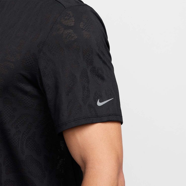 Nike Rise 365 Running Division Print T-Shirt - Black imagen 3