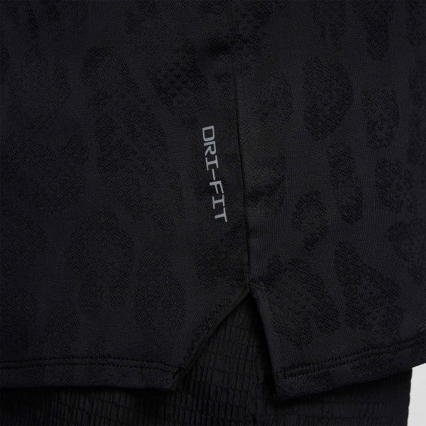 Nike Rise 365 Running Division Print T-Shirt - Black imagen 2