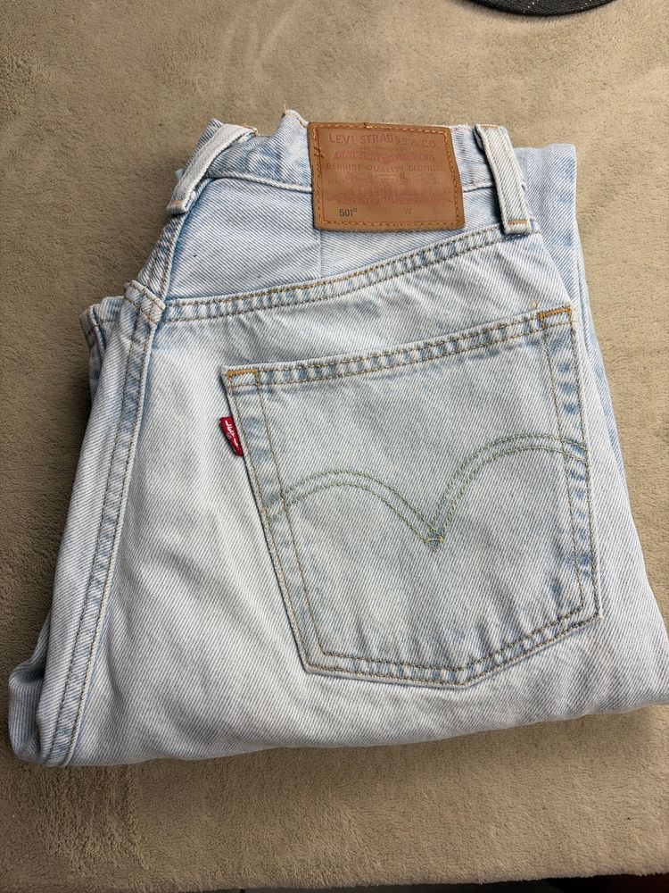 Levi'S Light Blue Denim Jeans 