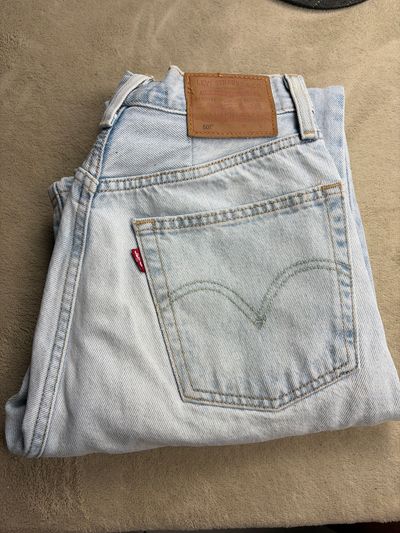 Levi'S Light Blue Denim Jeans