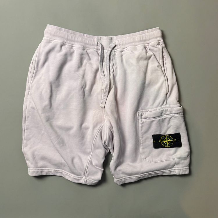 Stone Island Rose Pink Shorts - Medium